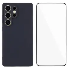 WANLONFENG - WANLONFENG Samsung Galaxy S26 Ultra Skal TPU ZB Serie - Svart