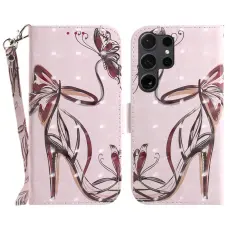OEM - Pl&aring;nboksfodral f&ouml;r Samsung Galaxy S26 Ultra Konstl&auml;der - Fj&auml;ril h&ouml;gklackat