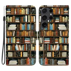 OEM - Pl&aring;nboksfodral f&ouml;r Samsung Galaxy S26 Ultra Konstl&auml;der Stativ - Bokhylla