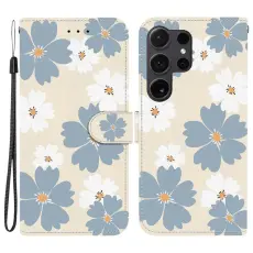 OEM - Pl&aring;nboksfodral f&ouml;r Samsung Galaxy S26 Ultra M&ouml;nstertryck Konstl&auml;der - Bl&aring;