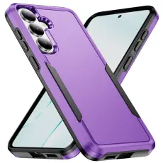 OEM - Mobilskal f&ouml;r Samsung Galaxy S26 Plus Milit&auml;rklassad Skydd - Lila - Svart