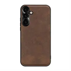 OEM - Mobilskal f&ouml;r Samsung Galaxy S26 Plus PU + TPU + PC - Brun