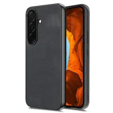 OEM - Mobilskal f&ouml;r Samsung Galaxy S26 Plus St&ouml;tbest&auml;ndig Slim Retro Konstl&auml;der Svart