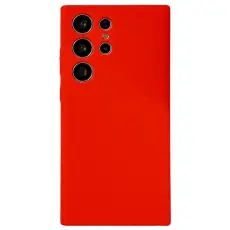 OEM - Mobilskal f&ouml;r Samsung Galaxy S26 Ultra Dropproof Liquid Silicone - R&ouml;d