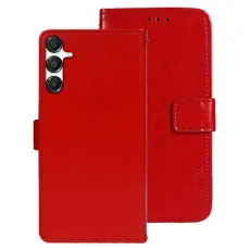 IDEWEI - IDEWEI Mobilfodral f&ouml;r Samsung Galaxy S26 Plus Konstl&auml;der Kickstand - R&ouml;d
