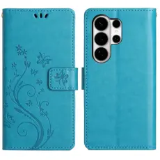 OEM - Pl&aring;nboksfodral f&ouml;r Samsung Galaxy S26 Ultra Konstl&auml;der - Bl&aring;