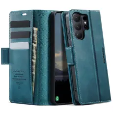Caseme - CaseMe Pl&aring;nboksfodral f&ouml;r Samsung Galaxy S26 Ultra Konstl&auml;der RFID - Gr&ouml;n