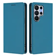 OEM - Pl&aring;nboksfodral f&ouml;r Samsung Galaxy S26 Ultra Konstl&auml;der RFID - Sj&ouml;bl&aring;