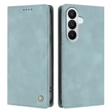 OEM - Pl&aring;nboksfodral f&ouml;r Samsung Galaxy S26 Ultra Konstl&auml;der RFID - Sj&ouml;bl&aring;