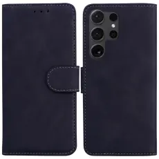 OEM - Pl&aring;nboksfodral f&ouml;r Samsung Galaxy S26 Ultra Konstl&auml;der - Svart