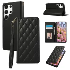 OEM - Pl&aring;nboksfodral f&ouml;r Samsung Galaxy S26 Ultra RFID Blocking - Svart