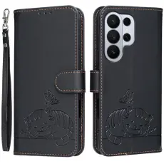 OEM - Pl&aring;nboksfodral f&ouml;r Samsung Galaxy S26 Ultra RFID Blocking - Svart