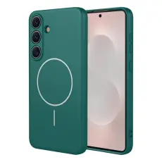 OEM - Mobilskal f&ouml;r Samsung Galaxy S26 Plus Magnetiskt TPU - M&ouml;rkgr&ouml;n