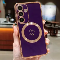 OEM - Mobilskal f&ouml;r Samsung Galaxy S26 Plus Magnetiskt TPU - M&ouml;rklila