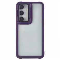 OEM - Mobilskal f&ouml;r Samsung Galaxy S26 Plus PC + TPU Kickstand - Lila