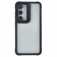 OEM - Mobilskal f&ouml;r Samsung Galaxy S26 Plus PC + TPU med kickstand - Svart