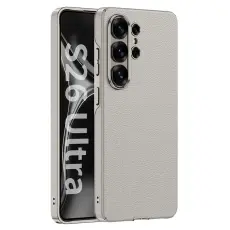 GKK - GKK Mobilskal f&ouml;r Samsung Galaxy S26 Ultra Konstl&auml;der PC + TPU - Gr&aring;