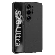 GKK - GKK Mobilskal f&ouml;r Samsung Galaxy S26 Ultra Konstl&auml;der PC + TPU - Svart