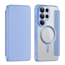 OEM - Mobilskal f&ouml;r Samsung Galaxy S26 Ultra Magnetiskt Konstl&auml;der - Bl&aring;