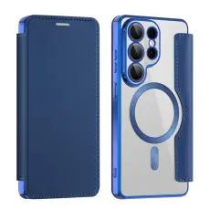 OEM - Mobilskal f&ouml;r Samsung Galaxy S26 Ultra Magnetiskt Konstl&auml;der - Safir