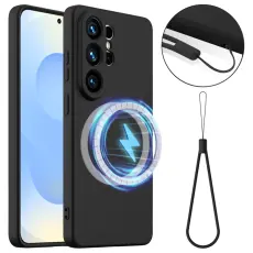 OEM - Mobilskal f&ouml;r Samsung Galaxy S26 Ultra Magnetiskt Anti-Drop - Svart