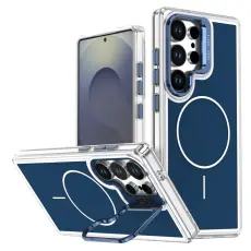 OEM - Mobilskal f&ouml;r Samsung Galaxy S26 Ultra Magnetiskt Kickstand TPU - Bl&aring;