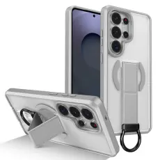 OEM - Mobilskal f&ouml;r Samsung Galaxy S26 Ultra Magnetiskt Kickstand TPU + PC - Gr&aring;