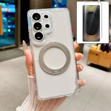 OEM - Mobilskal f&ouml;r Samsung Galaxy S26 Ultra Magnetiskt Kickstand - Transparent