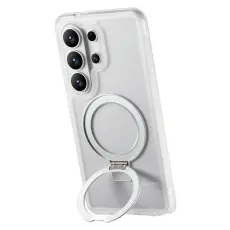 OEM - Mobilskal f&ouml;r Samsung Galaxy S26 Ultra Magnetiskt Kickstand TPU - Vit