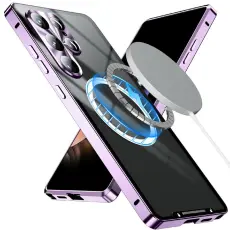 OEM - Mobilskal f&ouml;r Samsung Galaxy S26 Ultra Magnetiskt PC - Lila