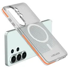 LeReach - LeReach Mobilskal f&ouml;r Samsung Galaxy S26 Ultra Magnetiskt PC - Orange