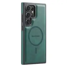 MAGKING - MAGKING Mobilskal f&ouml;r Samsung Galaxy S26 Ultra Magnetiskt PC + TPU - Gr&ouml;n