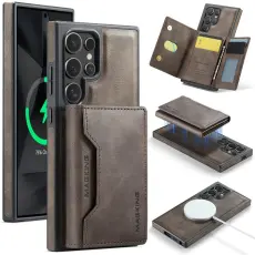 MAGKING - MAGKING Mobilskal f&ouml;r Samsung Galaxy S26 Ultra Magnetiskt PC + TPU - Kaffe