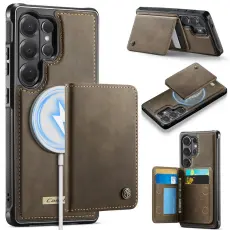 Caseme - CaseMe Mobilskal f&ouml;r Samsung Galaxy S26 Ultra Magnetiskt PC + TPU - Kaffe