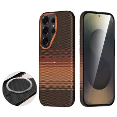 SULADA - Sulada Mobilskal f&ouml;r Samsung Galaxy S26 Ultra Magnetiskt PC + TPU - Orange