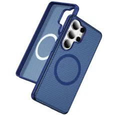 OEM - Mobilskal f&ouml;r Samsung Galaxy S26 Ultra Magnetiskt PC + TPU - Safir