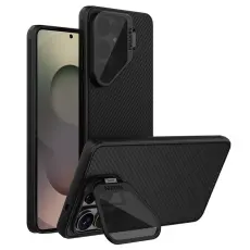 Nillkin - Nillkin Mobilskal f&ouml;r Samsung Galaxy S26 Ultra Magnetiskt PC + TPU - Svart