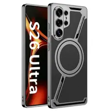 GKK - GKK Mobilskal f&ouml;r Samsung Galaxy S26 Ultra Magnetiskt PC + TPU - Svart