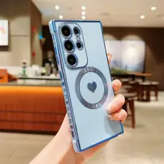 OEM - Mobilskal f&ouml;r Samsung Galaxy S26 Ultra Magnetiskt TPU - Bl&aring;