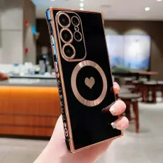 OEM - Mobilskal f&ouml;r Samsung Galaxy S26 Ultra Magnetiskt TPU - Svart