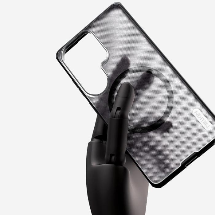 Nillkin - Nillkin Mobilskal för Galaxy S26 Ultra MagSafe Super Frosted Shield Pro - Svart