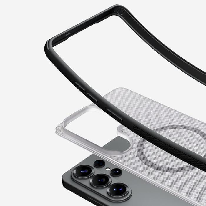 Nillkin - Nillkin Mobilskal för Galaxy S26 Ultra MagSafe Super Frosted Shield Pro - Svart