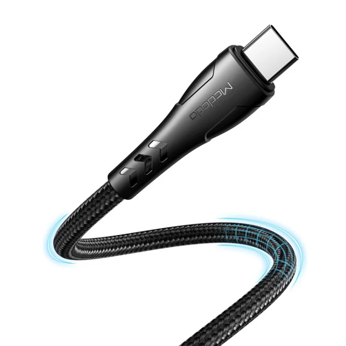 MCDODO - MCDODO USB-C - USB-C Kabel 1.2m Fast - Svart
