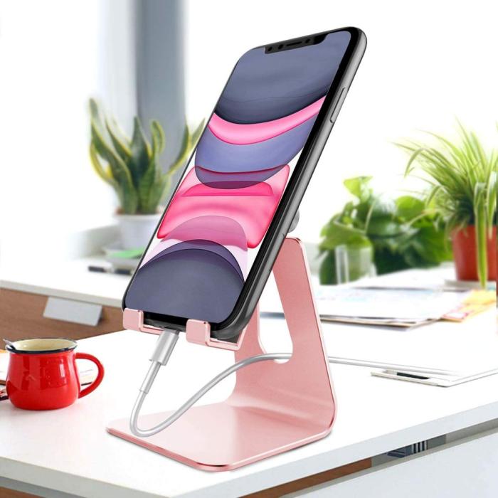 Tech-Protect - Tech-Protect Z4A Universal Stativhållare Smartphone Rose Guld