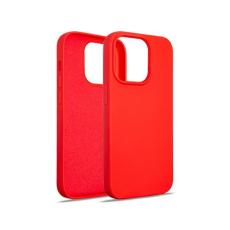 Beline - Beline iPhone 15 Pro Mobilskal Silikon - Röd