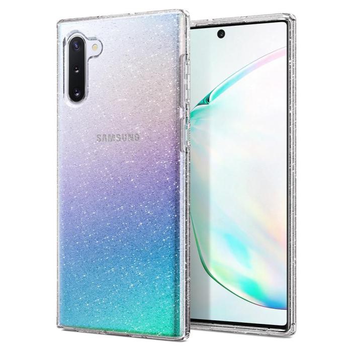 UTGATT5 - Spigen Flytande Crystal Galaxy Note 10 Glitter Crystal
