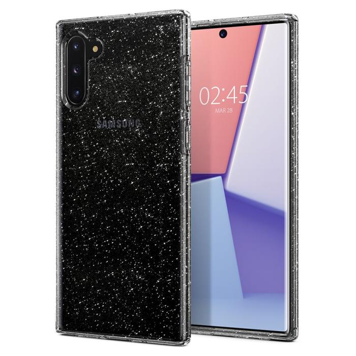 UTGATT5 - Spigen Flytande Crystal Galaxy Note 10 Glitter Crystal