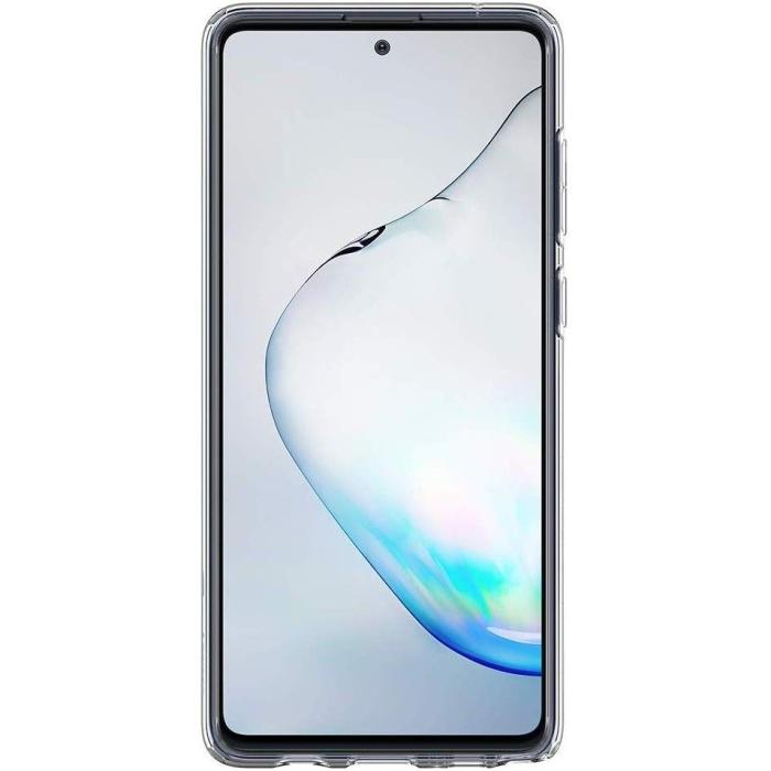 UTGATT5 - Spigen Flytande Crystal Galaxy Note 10 Lite Crystal Clear