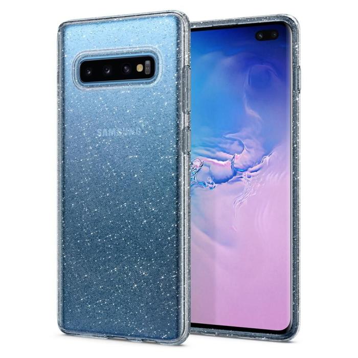 UTGATT5 - Spigen Flytande Crystal Galaxy S10 + Plus Glitter Crystal