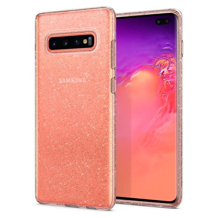 UTGATT5 - Spigen Flytande Crystal Galaxy S10 + Plus Glitter Crystal
